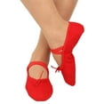 thumbnail image 1 of Huanledash Kid Adult Canvas Soft Ballet Dance Shoes Pointe Dancing Gymnastics Slippers, 1 of 8