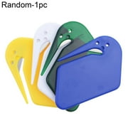 Huanledash Letter Opener Office Safe Guarded Plastic Stainless Steel Blade Envelope Cutter