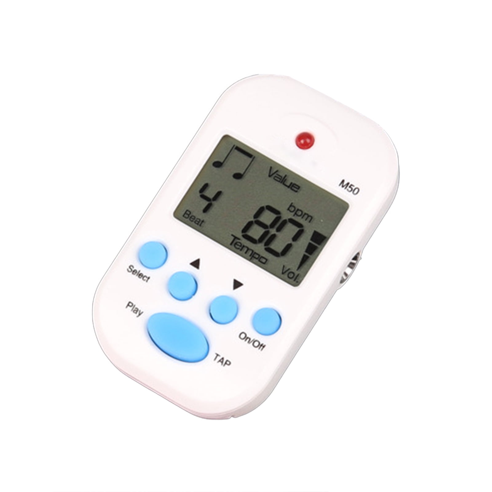 Métronome LCD Portable Multifonction - Pour Piano, Guitare, Avec Pince Et écouteur - 6