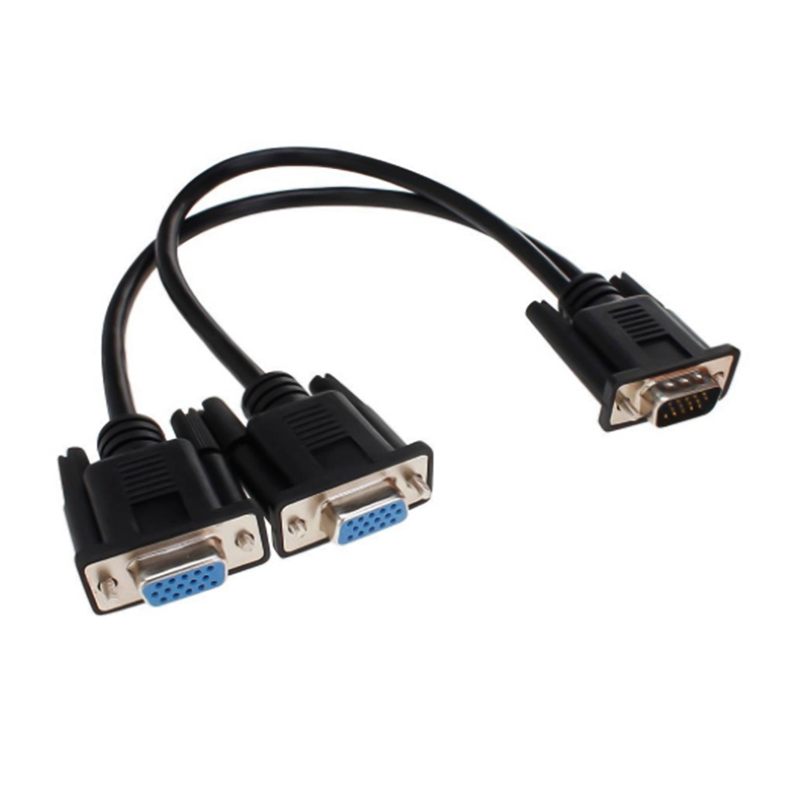 Y Splitter Multi Monitor Adapter Vga VGACables Dual VGA Monitor Y