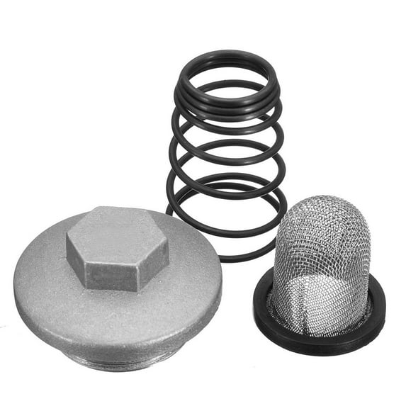 Huanledash Motorcycle Scooter Oil Drain Screw Spring Filter Engine Accessory for DY6125-150