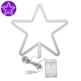 thumbnail image 1 of Huanledash Neon Lamp Romantic USB/Battery Powered Wall Decoration Creative Star Shape LED Light for Party, 1 of 8