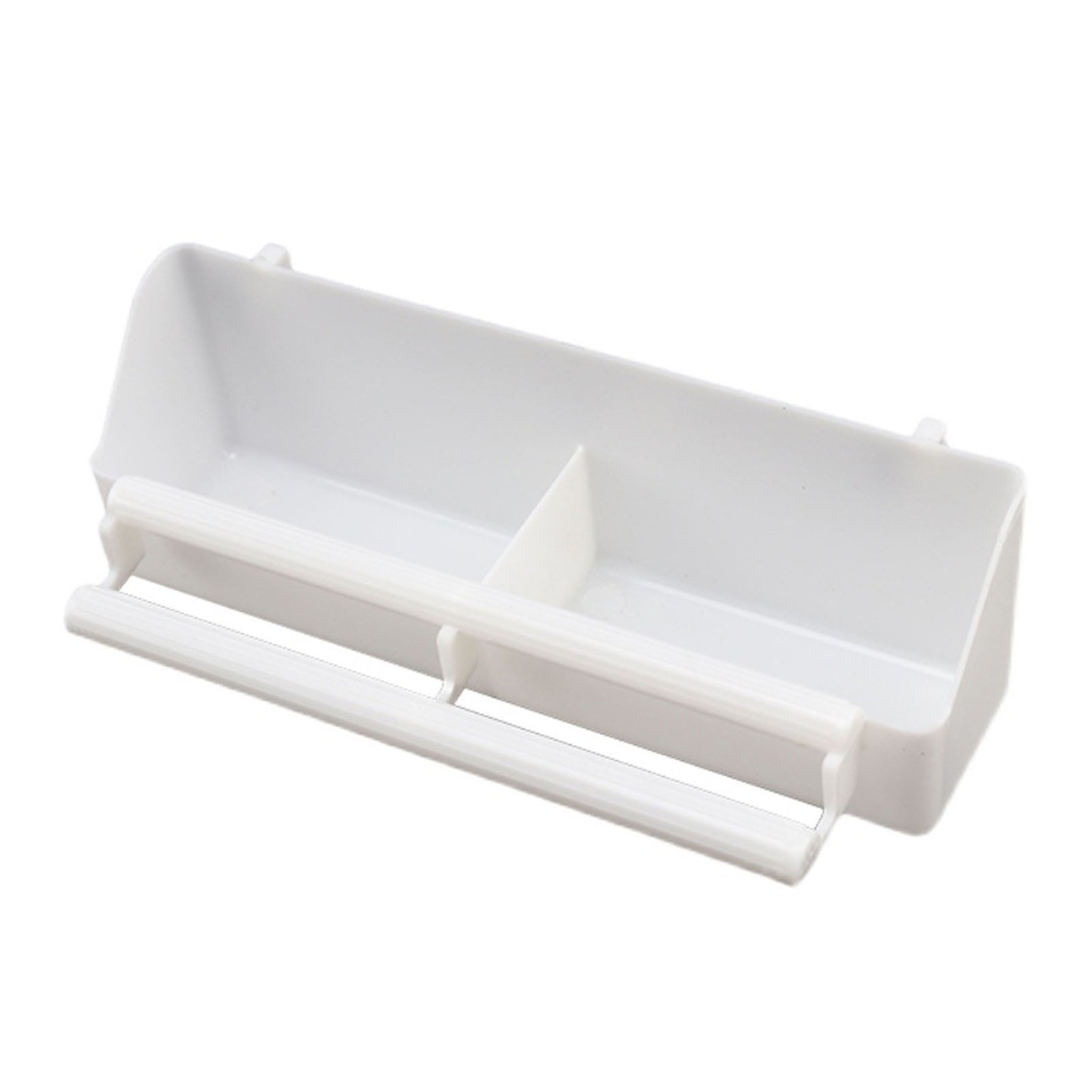 Picture of Huanledash Parrot Feeder with Perch Stick 2 Compartments Leak-proof ...