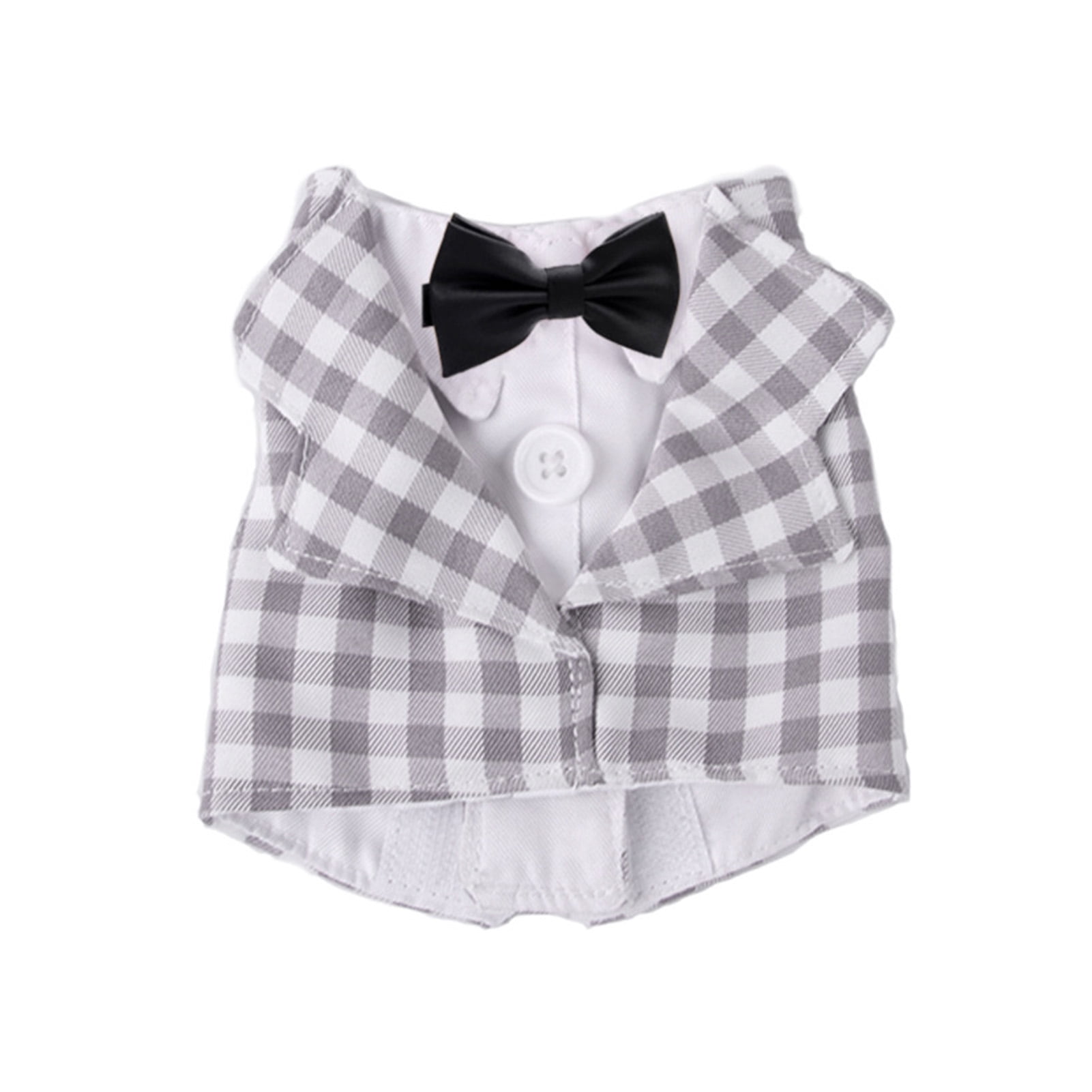 Huanledash Parrot Shirt Fastener Tape BowKnot Detailed Soft