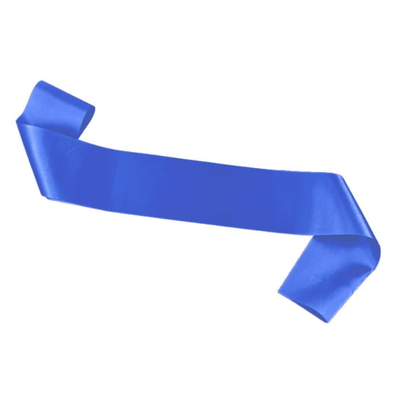 Huanledash Party Sash Blank Solid Color Costume Accessory Fabric Bride Shoulder Strap Wedding Award Ceremony Sash Etiquette Ribbon Decoration