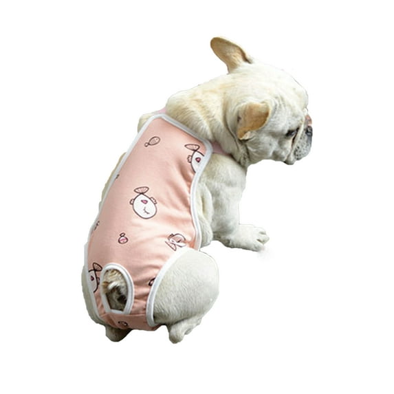 Huanledash Pet Sanitary Pants Adjustable Band Menstruation Shorts Washable Dog Diaper Pet Physiological Pants for Indoor