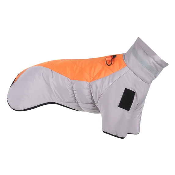 Huanledash Pet Sweater Soft Thickened Comfortable Easy-wearing Close Fitting Keep Warm Polyester Reflective Effect Dog Outfit for Autumn