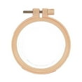 thumbnail image 1 of Huanledash Plastic Cross Stitch Embroidery Hoop Circle Sewing Frame DIY Needlework Tool, 1 of 8