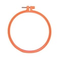 thumbnail image 1 of Huanledash Plastic Cross Stitch Embroidery Hoop Circle Sewing Frame DIY Needlework Tool, 1 of 8