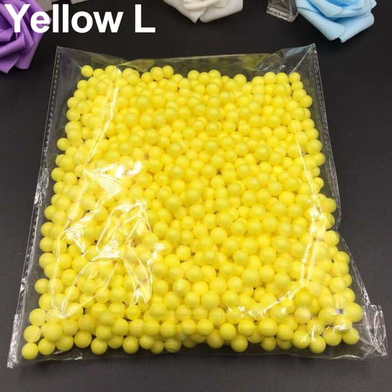 Huanledash Polystyrene Gift Box Filler Foam DIY Mini Beads Multicolor Balls Decor