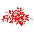 thumbnail image 1 of Huanledash Rose Flower Car-Styling Vehicle Body Window Reflective Decals Sticker Decor, 1 of 5