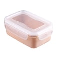 thumbnail image 1 of Huanledash Round/Rectangle Kitchen Organizer Food Storage Container Seal Crisper Lunch Box, 1 of 8