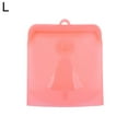 thumbnail image 1 of Huanledash Semi Transparent Self-Sealed Silicone Kitchen Fridge Food Storage Bag Organizer, 1 of 8