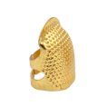 thumbnail image 1 of Huanledash Sewing Thimble Adjustable Solid Anti-rust Sewing Thimble Finger Protector for Needlework, 1 of 8