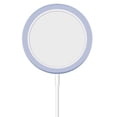 thumbnail image 1 of Huanledash Soft Silicone Phone Wireless Charger Adapter Protective Case Cover for MagSafe, 1 of 8