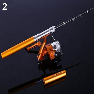 RAD Sportz Beginner Spincast Fishing Rod & Reel Combo- 5 Ft. 6 In.  Fiberglass Pole