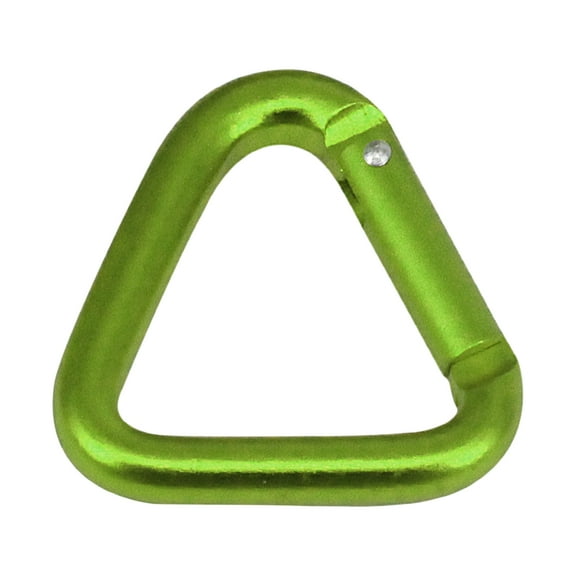 Huanledash Triangle Carabiner Auto Locking Rustproof Portable Mini Indeformable Hanging Items Aluminum Bluetooth-compatible Speakers Kettle Climbing Buckle Hook for Outdoor