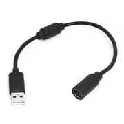 Huanledash USB Breakaway Extension Cable Adapter Cord for Xbox 360 Wired Gamepad Controller