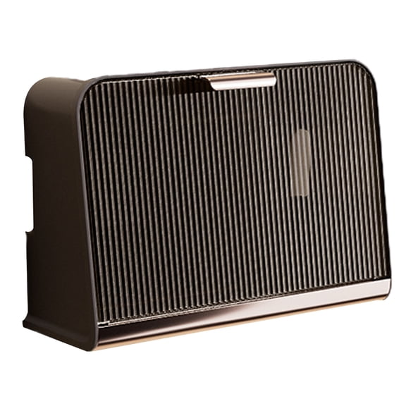 Huanledash Wi-Fi Router Shelf Large Capacity Dustproof Visible Design Smooth Edge Simple Appearance Save Space Plastic Wire Cable Storage Case Wi-Fi Router Container Home Supplies