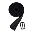 thumbnail image 1 of Huanledash Women Belt Brushed Plush Long Enough Wear-resistant Solid Color Elastic Decorate Accessory Faux Woolen Coat Corset Double-Sided Waist Belt for Daily Wear, 1 of 8