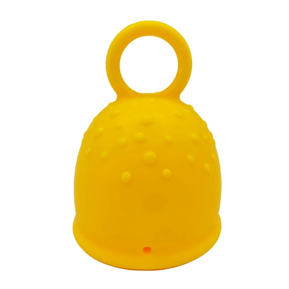 Huanledash Women Menstrual Cup Easy to Use No Side Effects Soft Prevent Gynecological Diseases Long Lifespan Smell-less Silicone Women Period Menstruation Alternative Cup for Sleeping