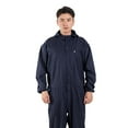 thumbnail image 1 of Huanledash Work Jumpsuit Waterproof Breathable Sweat-absorbing Elastic Cuff Multiple-Pockets Anti-static Polyester Solid Long Sleeve Men Coveralls Work Uniform for Male, 1 of 8