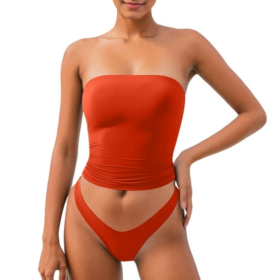 Huanyaaa Women's Basic Strap Tank Top Casual Sleeveless for Daily Wear Comfortable Soft Summer Layering Versatile Solid Color Bustier Athletic Tops Set Leather Tube Top Camisole Lace Long Top for