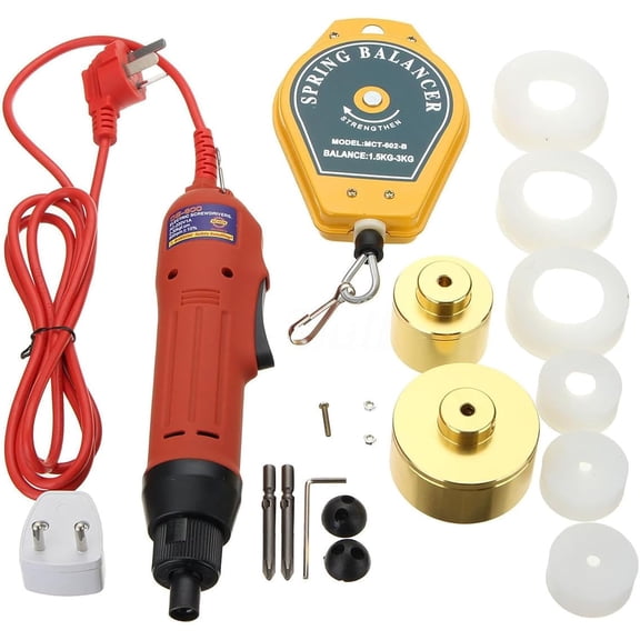 Huanyu Electric Capper Capping Machine Cap Cap Screwer Screwing Machine (220V)