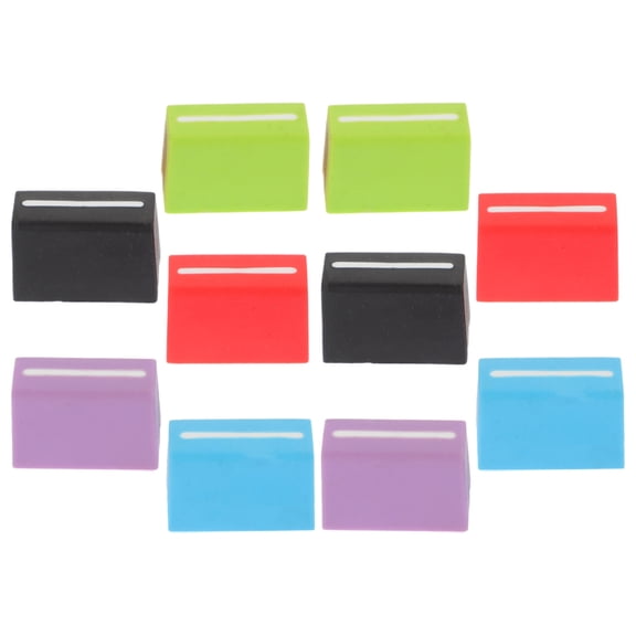 Huaq 10pcs Slider Cap Replacement Fader Knob Mixer Slider Knob Mixer Potentiometer Knob Supply
