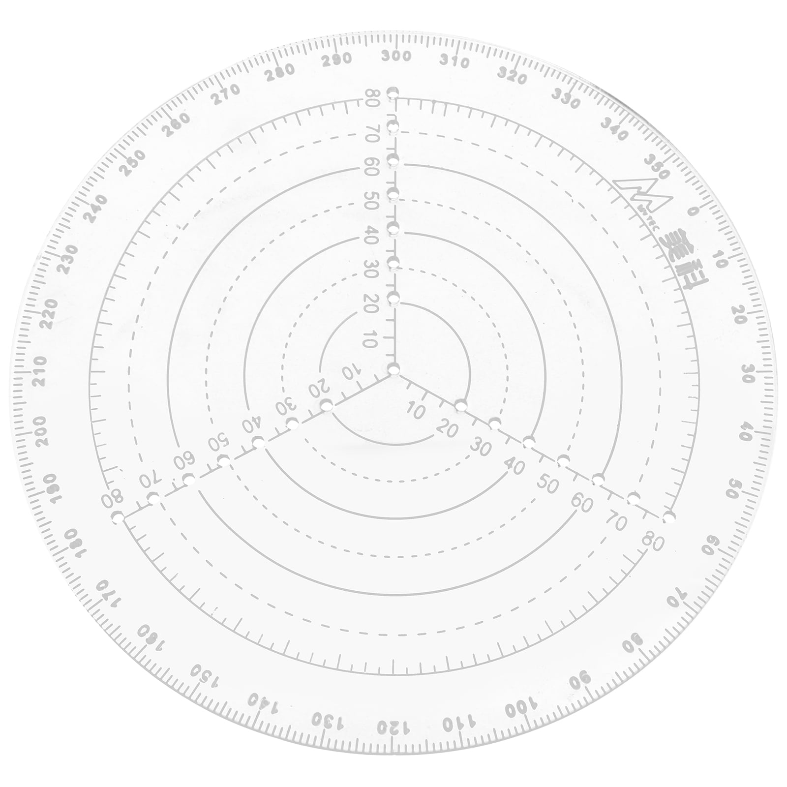 Circular Ruler Tool Huaq Center Finder Circle Ruler Drawing Circle Tool Circle Template ...