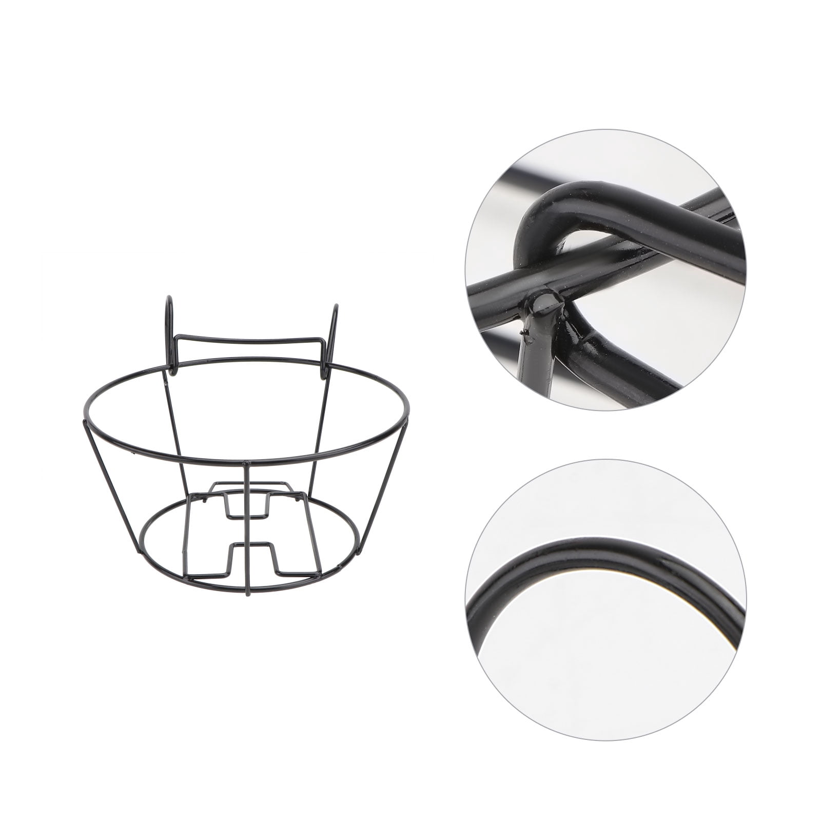 Huaq Iron hanging green plant pot rack wall-mounted balcony flower rack ...