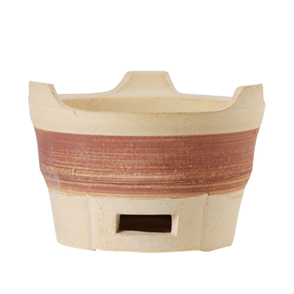 Huaq Outdoor Charcoal Stove Daily Use Barbecue Stoves Clay Charcoal Stove Grilling Accessory