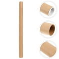 thumbnail image 1 of Huaq Round paper tube paper tube poster tube painting tube DIY industrial paper tube packaging fishing rod tube kraft paper mailing tube with 1 cover (camel inner diameter 3cm thickness 2mm50x1cm), 1 of 6