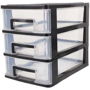 3 Drawer Plastic Storage