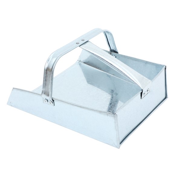 Huaqiet Small Desktop Dustpan Mini Table Dustpan Stainless Steel Cleaning Dustpan Garbage Dust Pan Dust Bin For Office And Home Sweeping
