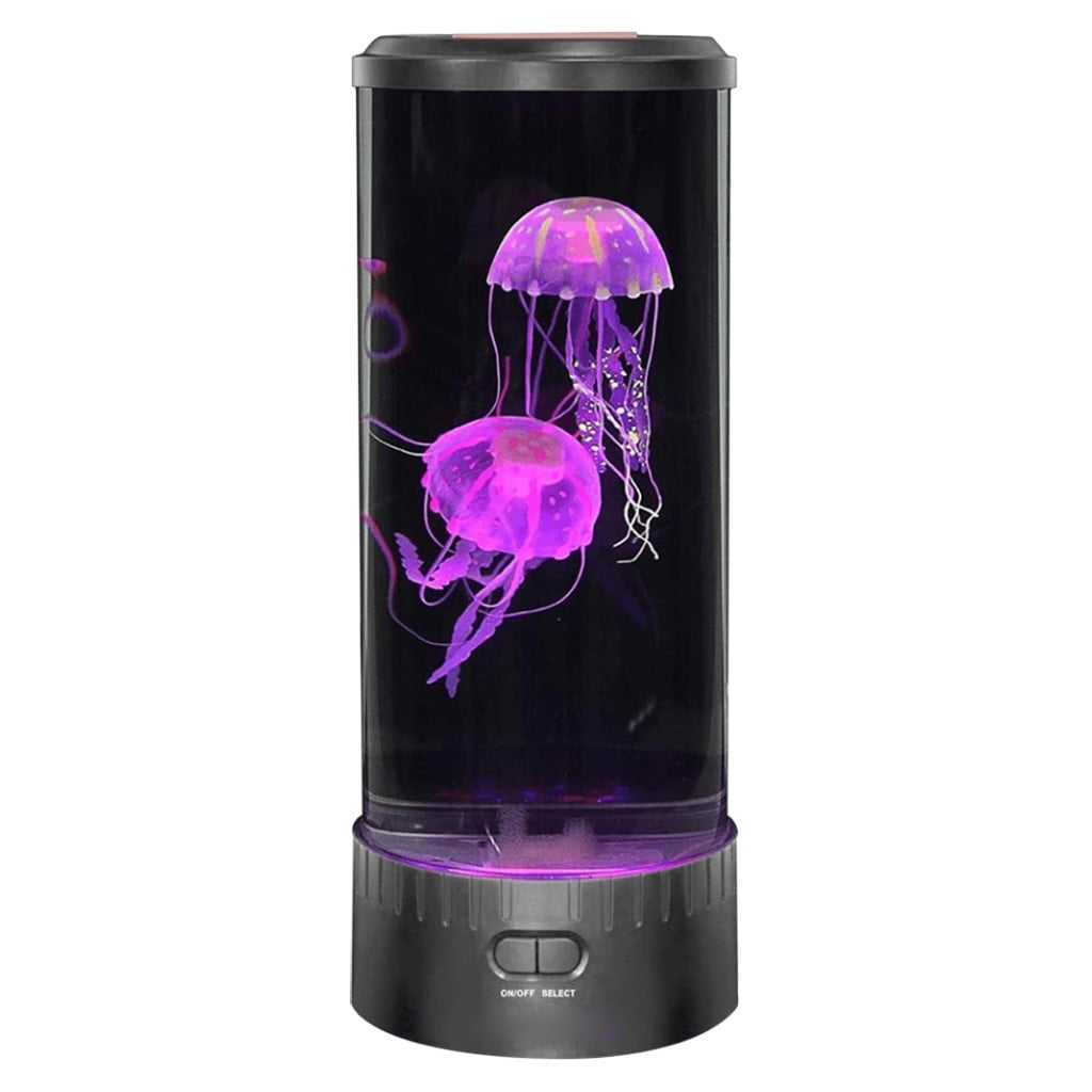 Huashengg The Hypnoti Jellyfish Aquarium Seven Color Led Ocean lantern ...