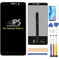 thumbnail image 1 of for Huawei Mate 9 Screen Replacement,LCD Screen for Mate 9 MHA-L09 MHA-L29 AL00 L23 5.9" LCD Display Touch Screen Digitizer Panel Assembly Full (NO Fit for Mate 9 Lite) (Black with Frame), 1 of 6