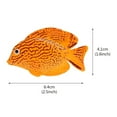 thumbnail image 1 of Huayishang Aquarium Accessories Clearance, Plastic Swimming Faux Fake Gold Fish Aquarium Fish Tank Decor Orname Gift Home Decor, 1 of 4