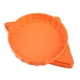 thumbnail image 1 of Huayishang Bathroom Shelf Bathroom Corner Wall-Mounted Storage Rack Punch-Free Rotating Rack Orange, Kitchen Essentials Clearance Sale Orange, 1 of 1