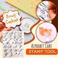 thumbnail image 1 of Huayishang Cake Pop Mold Alphabet Embossing Machine Stamp Cake Decorating Baking Baking Letter Tools, Kitchen Essentials Clearance Sale Clear, 1 of 8
