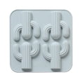 thumbnail image 1 of Huayishang Cake Pop Mold Desert Cactus Silicone Baking Molds Ice Lattice Cubes Cake Chocolate Molds, Kitchen Essentials Clearance Sale Blue, 1 of 8