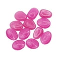 thumbnail image 1 of Huayishang Christmas Decorations Clearance, Garden Pebbles Glow Stones Rocks Luminous Pebbles for Walkways Outdoor Decor Decoration Stone Hot Pink, 1 of 1