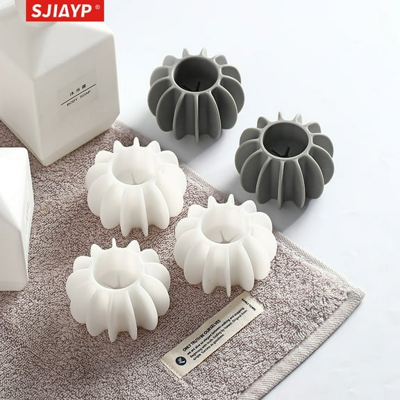 Huayishang Cleaning Ball Decontamination and Anti-Entanglement Laundry Ball, Kitchen Essentials Clearance Sale White