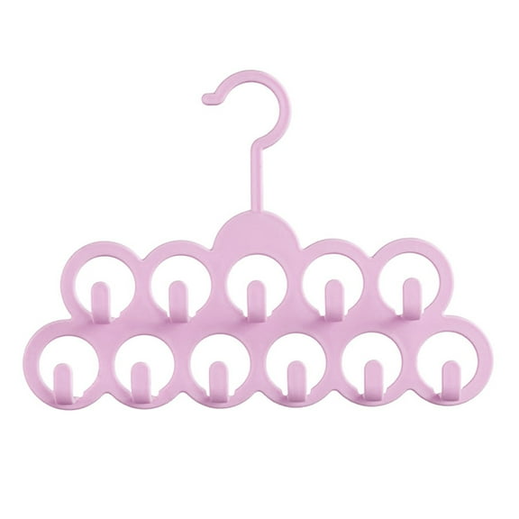 Huayishang Clothes Rack Creative Clothes Hanger Multifunctional Socks Rack Pink, Kitchen Essentials Clearance Sale Pink