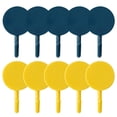 thumbnail image 1 of Huayishang Command Hooks Clearance, Seamless Shower Adhesive Hooks No Drilling or Installation Required Suitable for Bathroom Kitchen Hotel Home Essentials Yellow, 1 of 9