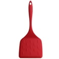 thumbnail image 1 of Huayishang Cooking Utensils High Temperature Resistant Baking Silicone Large Frying Shovel Nougat Silicone Shovel Teppanyaki Frying Shovel Red, Kitchen Essentials Clearance Sale Red, 1 of 3