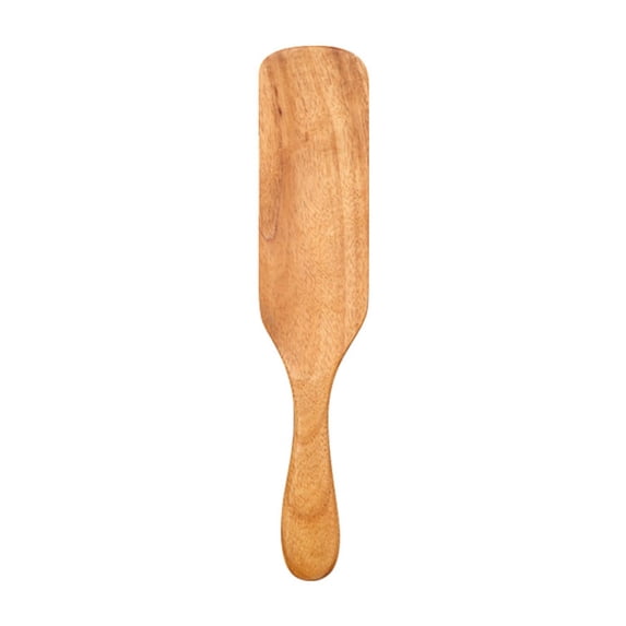 Huayishang Cooking Utensils Long Handle Spatula Teak Kitchenware Leak Spatula Wooden Spatula 23Cm Small Spatula, Kitchen Essentials Clearance Sale