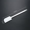thumbnail image 1 of Huayishang Cooking Utensils Silicone Scraper for Cake Spatula Baking Cream Rubber Spatula Stirring Scraper C, Kitchen Essentials Clearance Sale, 1 of 4