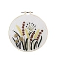 thumbnail image 1 of Huayishang Embroidery Kit Clearance, Diy Embroidery Starter Kit with Plant Flower Pattern Bamboo Embroidery Hoop Gift Sewing Supplies, 1 of 2