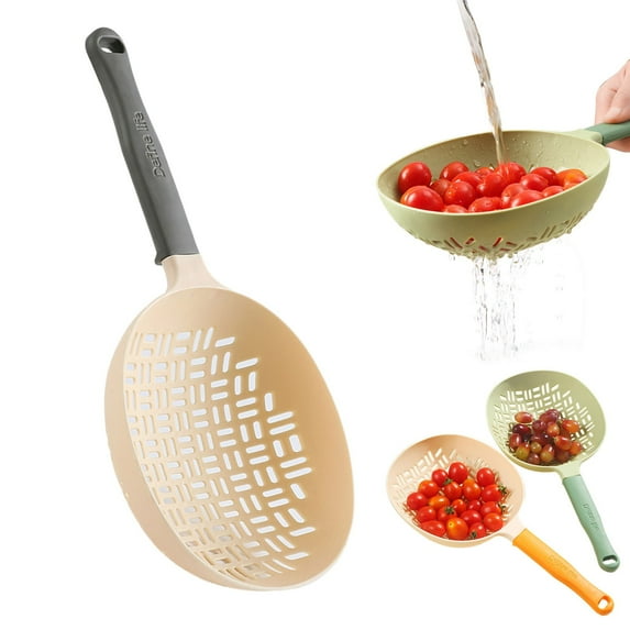 Huayishang Filter Kitchen Silicone Large Colander Kitchen Large Noodle Colander Gray, Kitchen Essentials Clearance Sale Grey